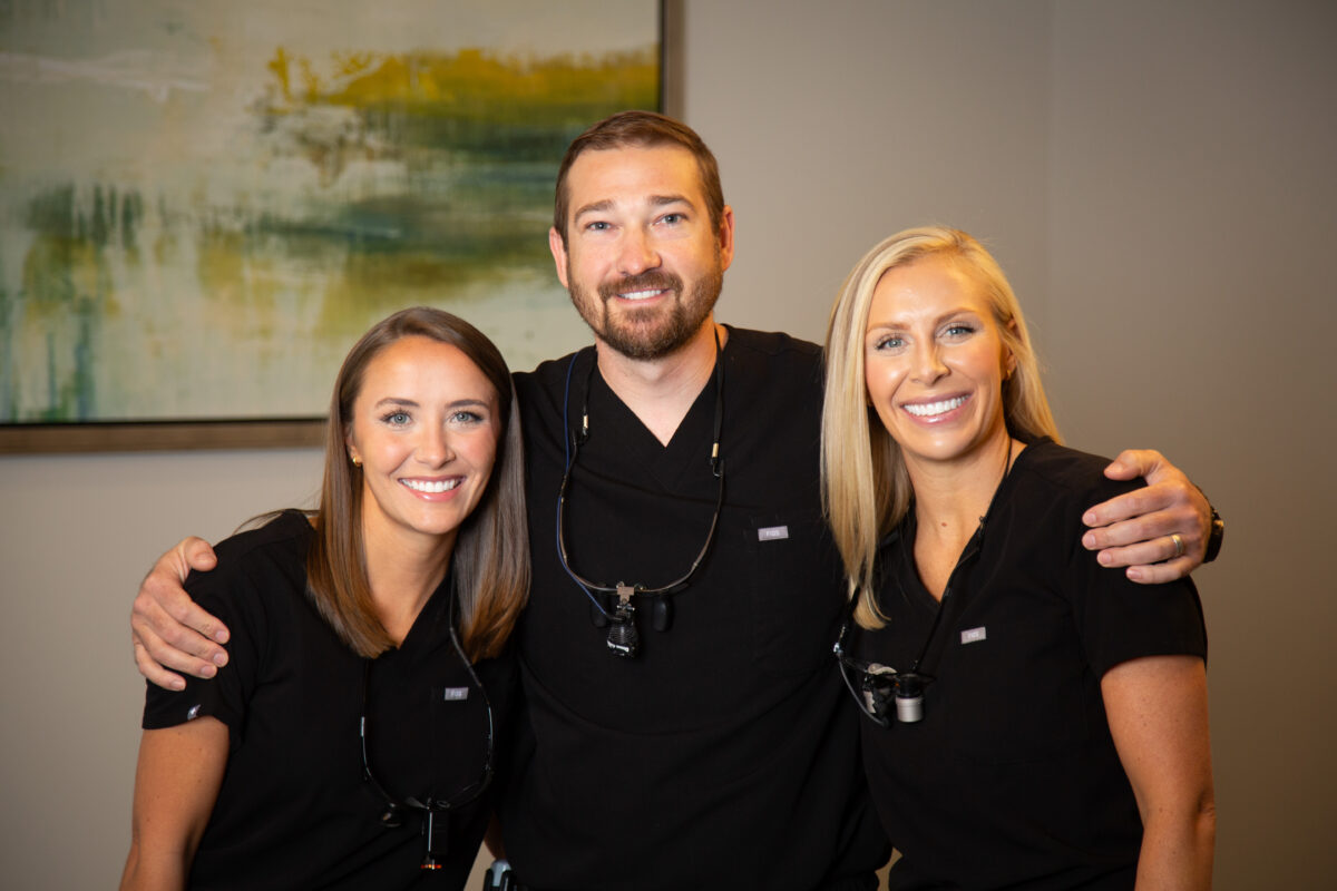 3 doctors at Bivona Family Dental in Jasper, AL